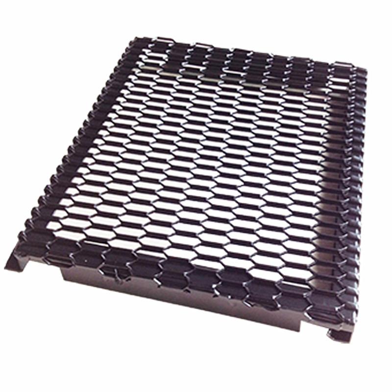 Hexagonal Hole Aluminum Expanded Metal Mesh For Shelving And Room Dividers