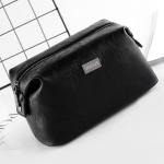 Shaving Bag Toiletry Organizer PU Cosmetic Makeup Bag For Women