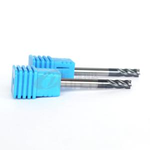 Wholesale 1/2&quot; 3/8&quot; 1/4&quot; 4 Flute Carbide End Mill Hrc 55 35 Degree Helix from china suppliers