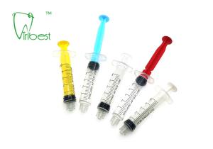 Wholesale Medical Self Aspirating Disposable Colorful Dental Syringe 5ml from china suppliers