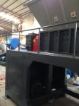 plastic pallet shredder /wood pallet shredder with dust collector