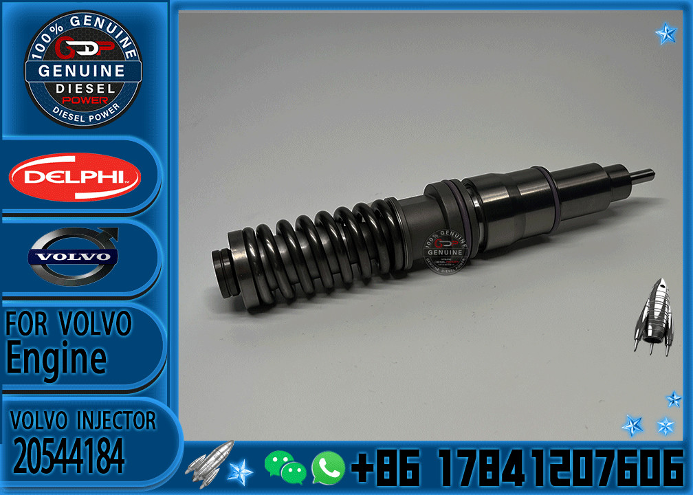 Common Rail Injector 20547350 20544184 22459521 Fuel Injector 21582096 21582101 22172535 Engine Part 22378580 For Volvo