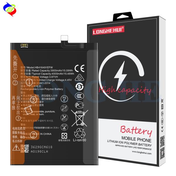 Double IC Protection Battery HB416491EFW for Huawei Honor Play 7T Pro Honor X40i