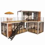 Wall 50/75/100mm Wave Sandwich Panel Portable House Mobile Homes Prefab Office