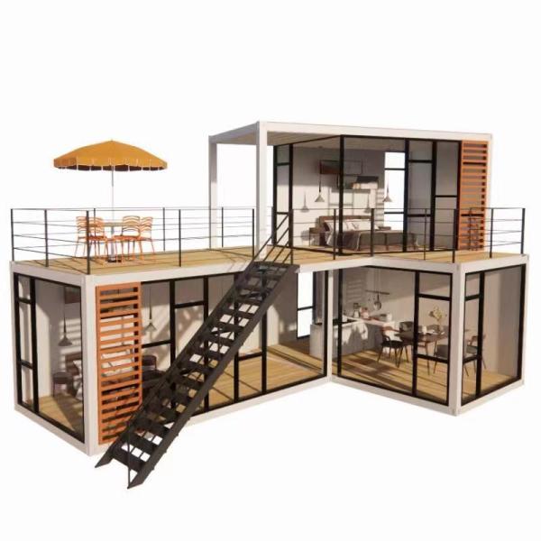 Wall 50/75/100mm Wave Sandwich Panel Portable House Mobile Homes Prefab Office