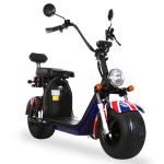 Harleyment Electric Scooter For Ladies Women 1500w Two Adults 2 Removable