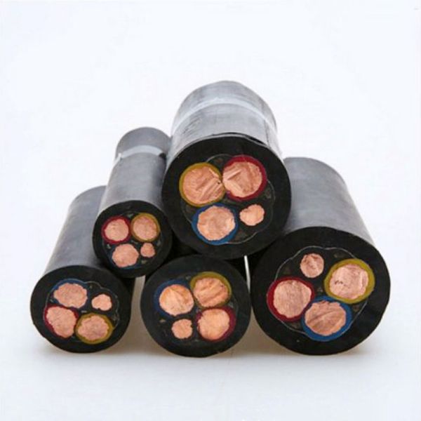 Anticorrosive 4 Core Rubber Sheathed Flexible Cable Mildewproof