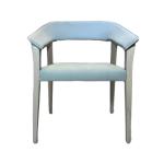 Ash Wood Fabric Back Chair for Adult Suitable Soft Package in Restaurant Hotel