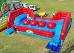 Outdoor Event Inflatable Ball Game , Bounce House Amusement Center