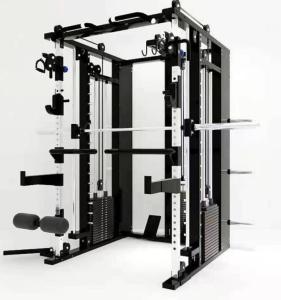 Wholesale Home Gym Sport Equipment Station Multi Functional Power Cage Squat Rack Weightlifting Smith Machine from china suppliers