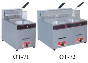 Wholesale 5.5L-16L Restaurant Cooking Equipment , Energy Saving Commercial Gas Fryers from china suppliers
