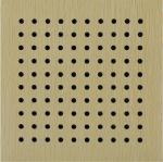 Round Hole Structure Acoustic Perforated Wood Panels 2400mm 0.9NRC CE FSC