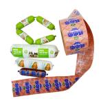 OEM low-cost wholesale plastic casings custom printing brand logo sausage color