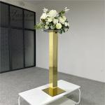 ZT-564 Luxury high White Pillar tree stand acrylic flower arrangement stands