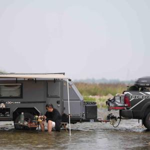 Wholesale Popup Hard Floor Off Road Camper Trailer NJSTAR EXPLORER Hard Floor Camper from china suppliers