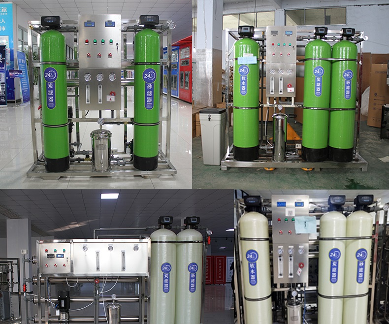 RO Water Treatment System Industrial Water Purifier Commercial 250lph