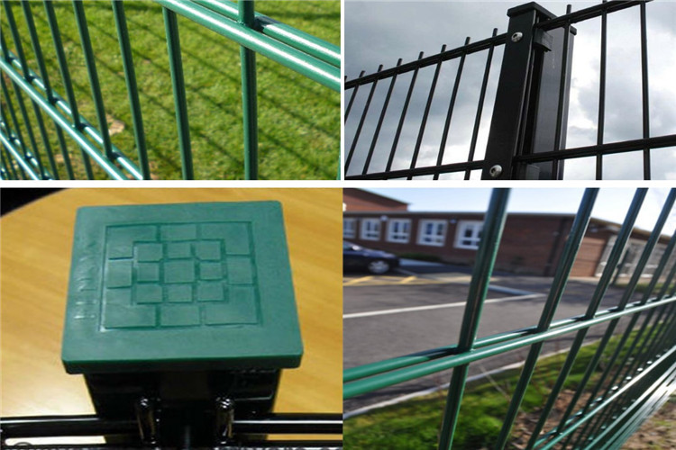 Powder Coated Twin Wire Mesh Fencing Manufactory And Welded Wire Fence