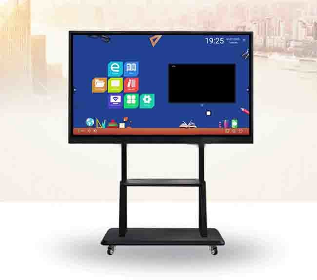 PC Whiteboard 4k Smart Interactive Flat Panels For Education And Conference