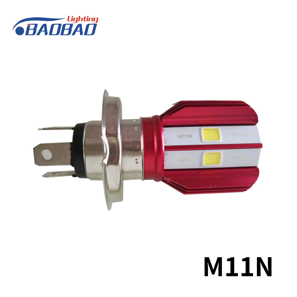 M11N RTD H4 12W 1700Lumen BA20D Motorcycle led headlight