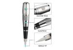 Stainless Steel Electric Pen Eyebrow Tattoo Permanent Makeup Machine With 5