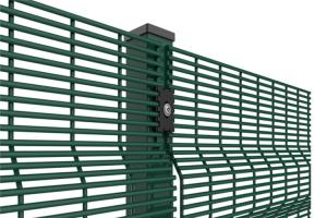 Wholesale Powder Coated 358 Anti Climb Fence Green Anti Climb Security Fencing from china suppliers