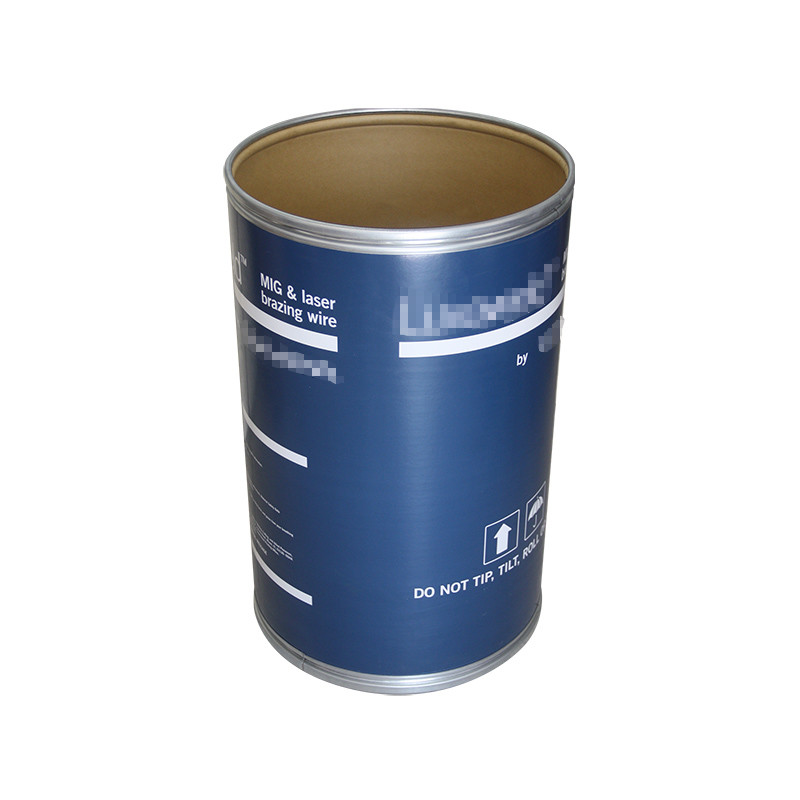 220L 58 Gallon Fibre Storage Drums Color Printed Bulk Fiber Drums