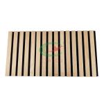 Decorative Sound Acoustic Panel 3D Slat Wall Panels For Auditorium Hall