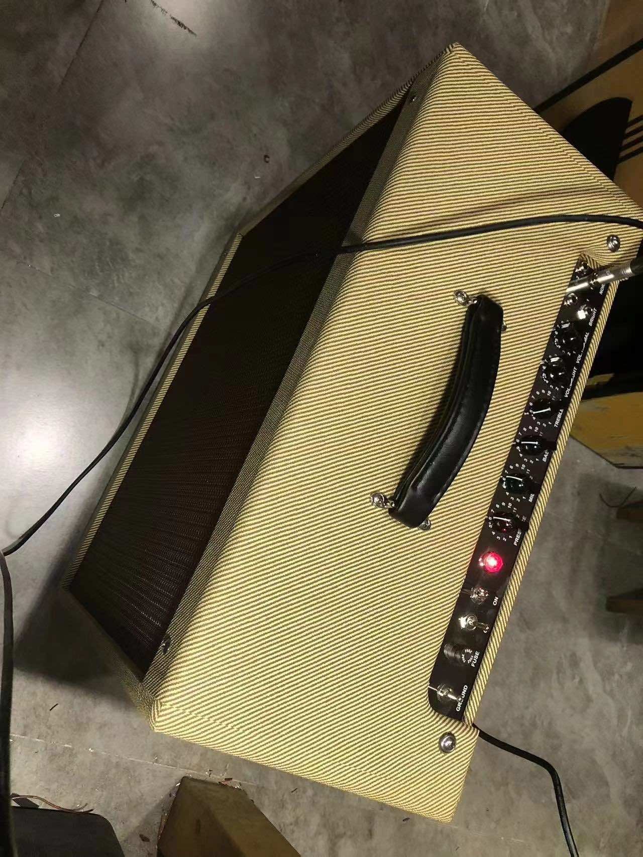 Custom Built '59 Tweed Bassman Head, Hand-wired Boutique Grand Amplifier