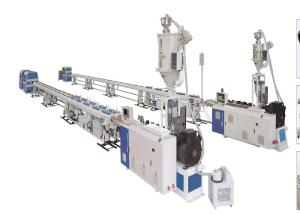 Wholesale 75mm 1000KG/H Drainage PE TUBE Pipe Extrusion Line Low running noise from china suppliers