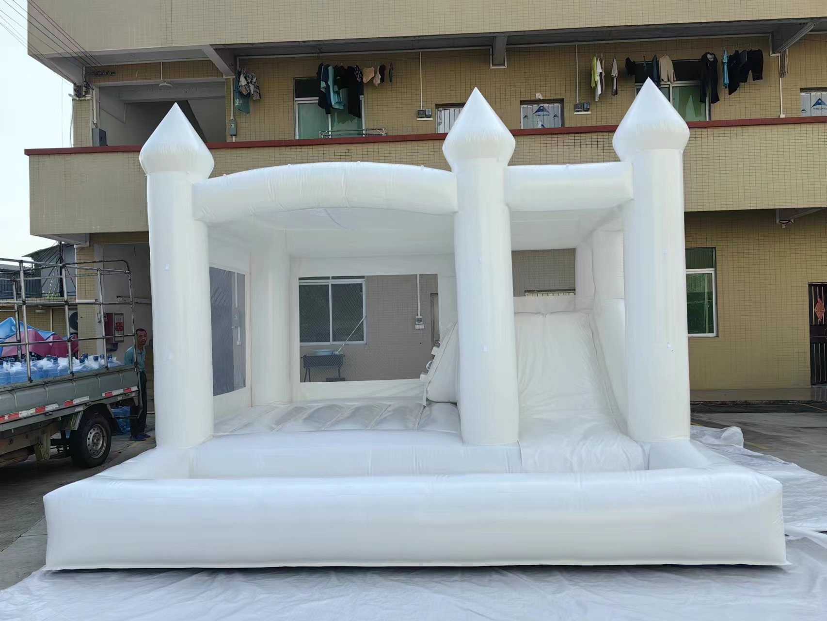 Customize Size Logo commercial bounce house PVC Waterproof Bouncer Jumper