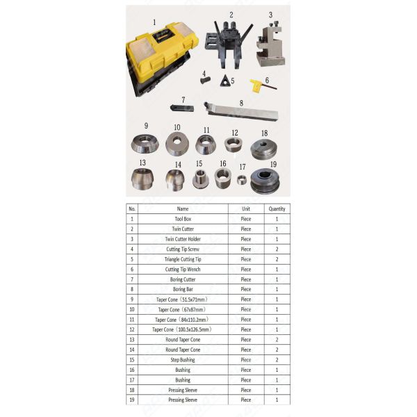 AA4C car brake drum brake dics lathe machine disc rectifier disc grinder AA-C9335B with dual cutter