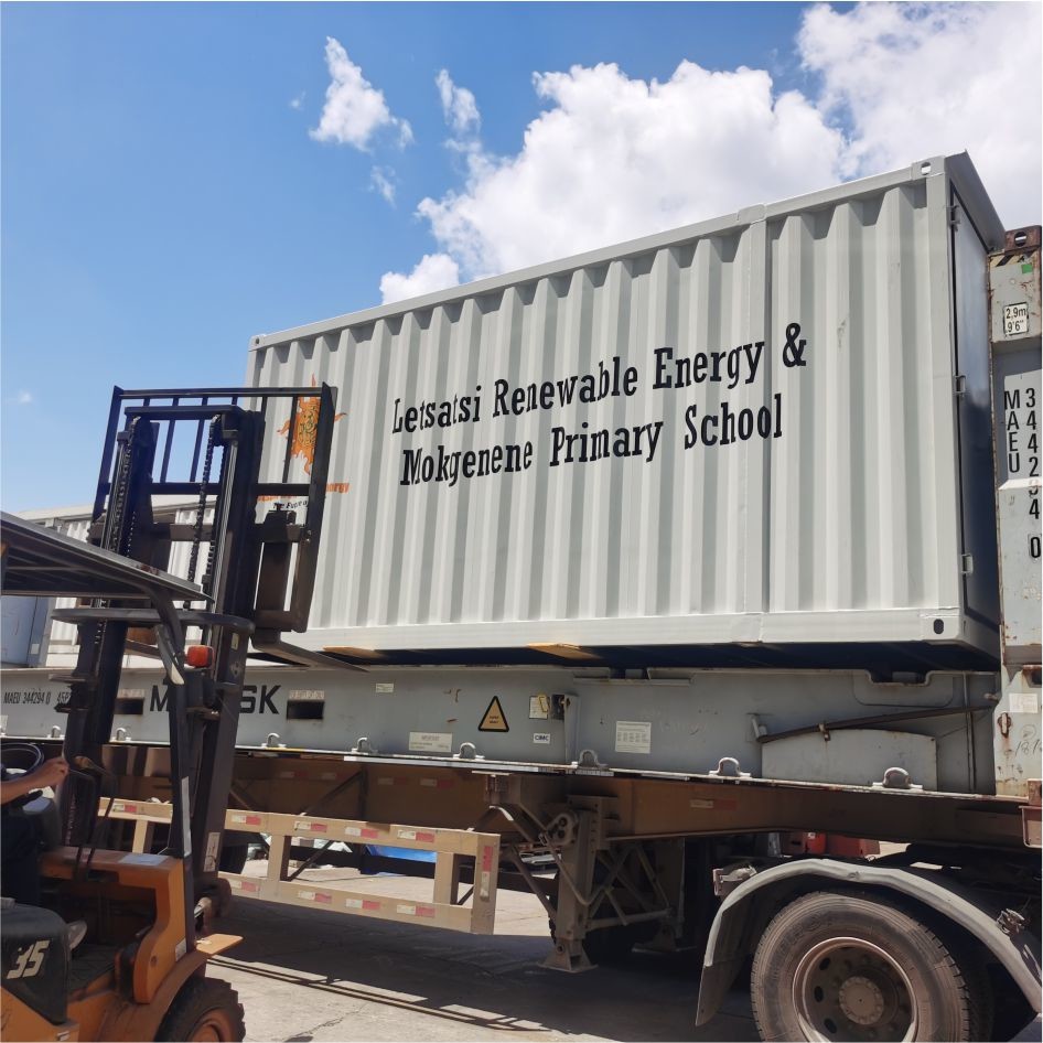 Customizable Containerized Energy Storage 20ft Transportable Battery Power Station