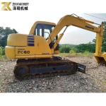 6200 KG Machine Weight Used Komatsu PC60-7 Excavator From Japan Original