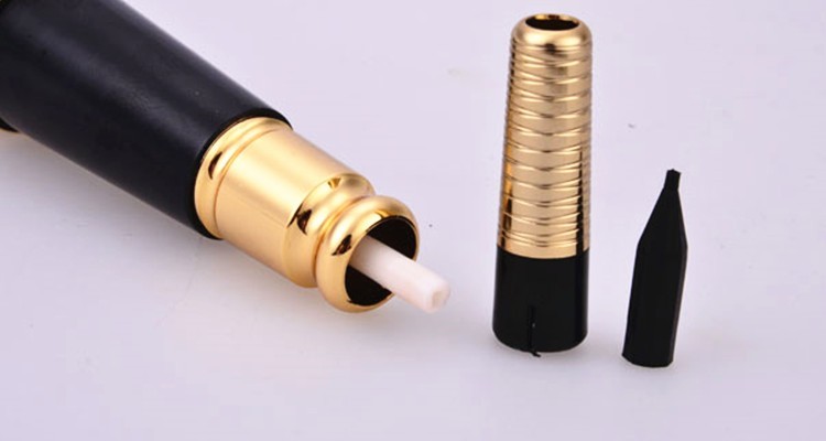 Black Permanent Makeup Machine 100 - 240V Scalp MicrGel polishgmentation Pen