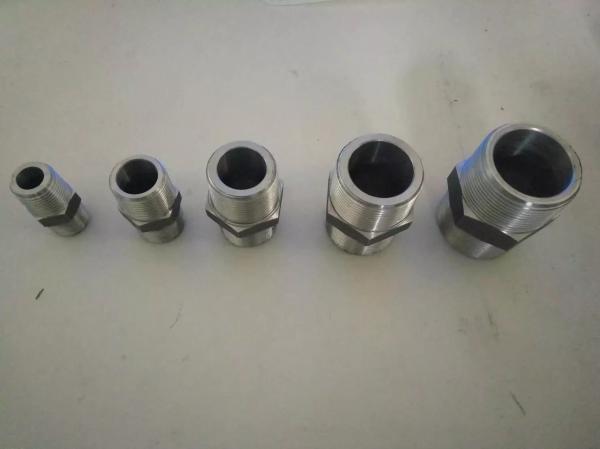 BS3799 ASTM A182 F51 Duplex Stainless Steel Pipe Fittings S31803 Pipe Nipples