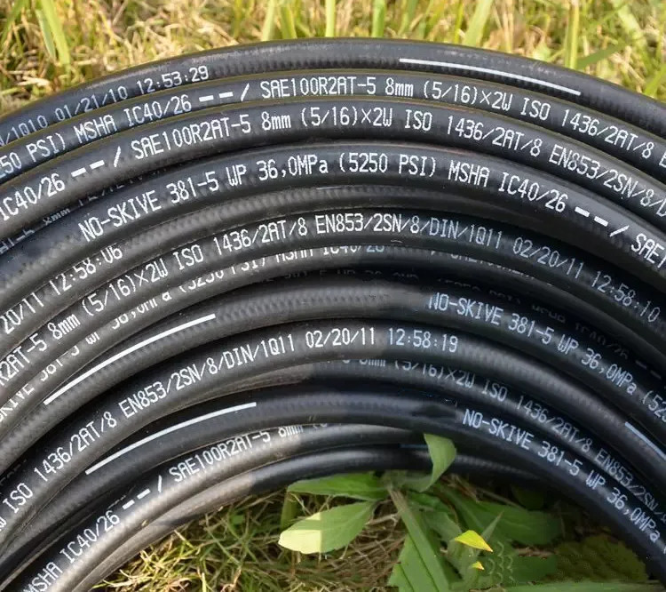 Transfer Oil Suction Hydraulic Oil Hose Fittings Wear Resistant