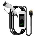 E-Mingze Factory's Best Price 16A TYPE2 Electric EV Car Charger 3.5KW Display