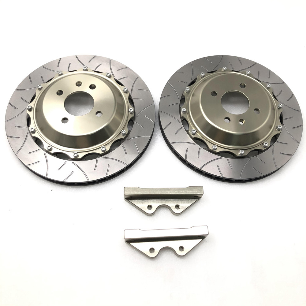 370*32mm Disc Car Brake Parts Aluminum 6061 Grey Cast Iron TH250