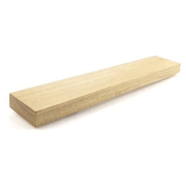Eco-friendly 16 inch Magnetic Knife Strip Rubber Wood Kitchen Magnet Holder for