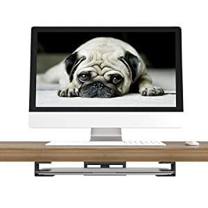 Under Desk Laptop Holder Aluminum Mount Bracket for Carbon Steel Laptop Organizer Rack