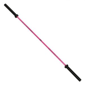 Wholesale 15kg colored women's pink barbell bar rated 1500lb for weightlifting, powerlifting, crossfit bars from china suppliers