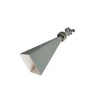 V Band Wr15 Waveguide Horn Antenna , Copper Microwave Horn Antenna