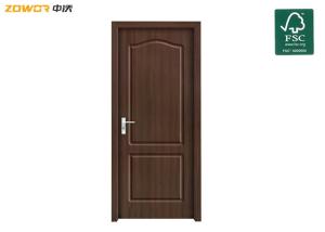 Wholesale 20Kg/M2 Apartment Exit HDF Strip Oak Plain Wooden Door from china suppliers