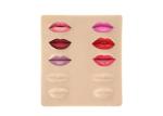 Permanent Makeup Tattoo Practice Skin , Beige Color 3D Lip Practice Skin