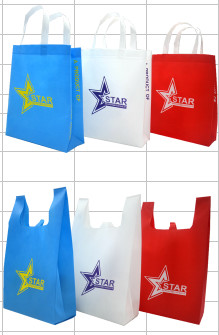 High Output Automatic Non Woven Bag Machine , Non Woven Fabric Making Machinery