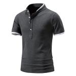 OEM Foreign Trade Summer Men'S Casual Short Sleeved T -Shirt Basic Pure Color