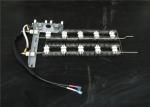 Electric Heating Element Wire Coil / Electric Fan Coil Heater SS Steel Metal