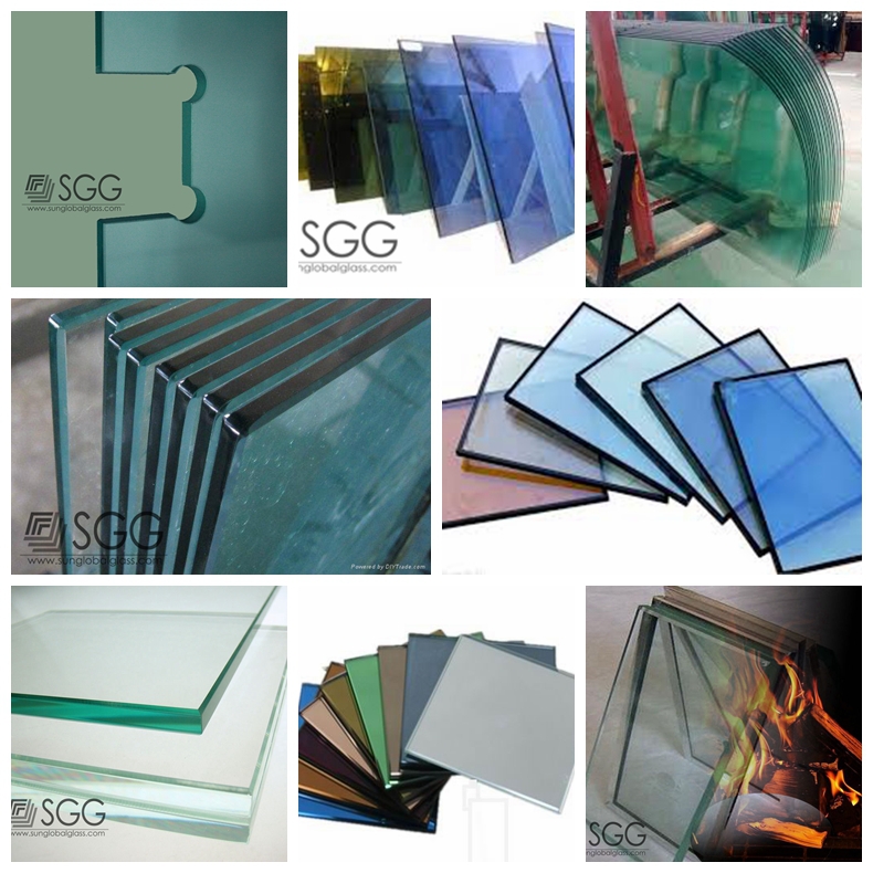 building materials glass 2mm~19mm