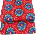 40X40 Yarn Count Satin Fabric African Wax Prints Ghana Hitarget Real Wax Top