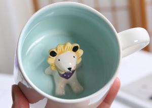 Wholesale Creative Animal Head 3D Custom Ceramic Coffee Mugs from china suppliers